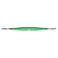 Инструмент моделировочный для пластмасс ручка 07312 зеленая, насадка (RD7, RD8) - тефлон