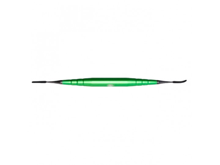 Инструмент моделировочный для пластмасс ручка 07312 зеленая, насадка (RD7, RD8) - тефлон
