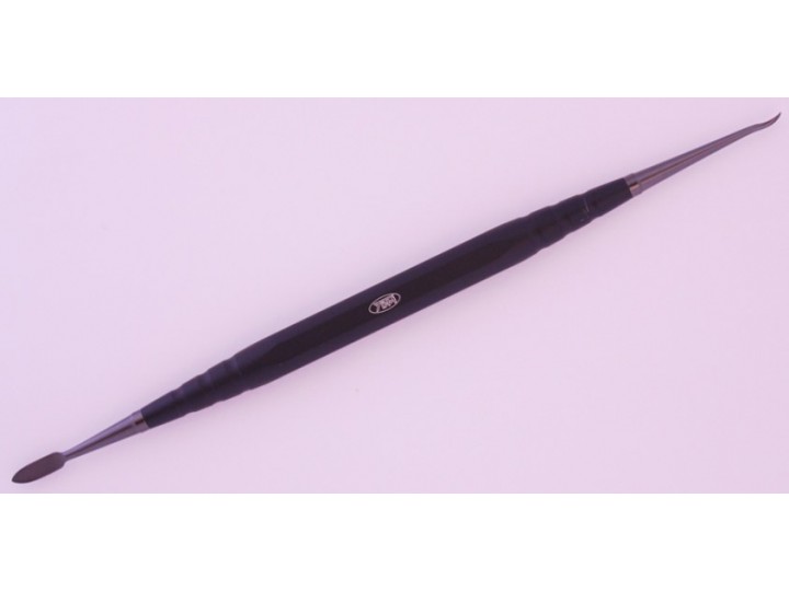 Инструмент моделировочный для пластмасс ручка 07314 черная, насадка (RA9, RB3) - тефлон