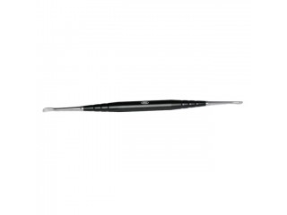 Инструмент моделировочный для воска ручка 07304 черная, насадка (B1, В2) - нерж.сталь