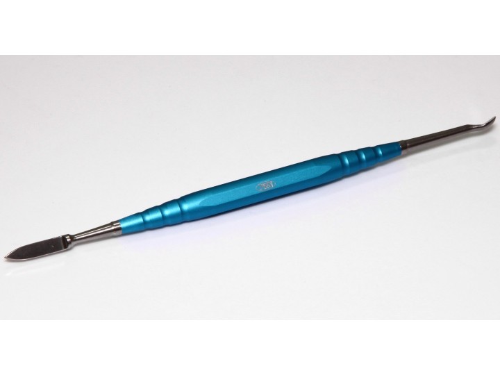 Инструмент моделировочный для воска ручка 07301 голубая, насадка (А1, B1) - нерж.сталь