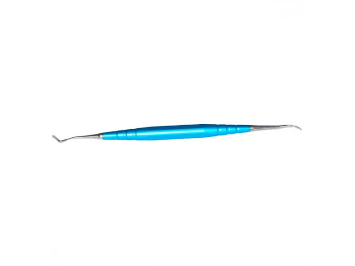 Инструмент моделировочный для воска ручка 07301 голубая, насадка (А1, B1) - нерж.сталь