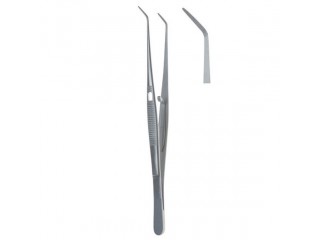 Пинцет стоматологический изогнутый ММИЗ