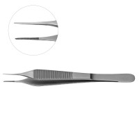 Пинцет стоматологический Micro-Adson прямой без крючка, 32213