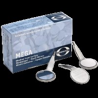 Родиевые зеркала MEGA 4 plane 22 мм (12 шт), арт. 6560