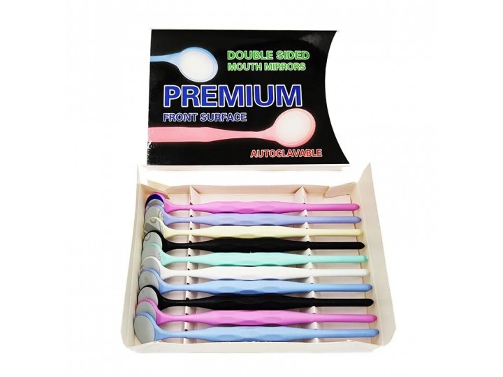 Зеркало стоматологическое родиевое Premium Relax (набор 10 шт)