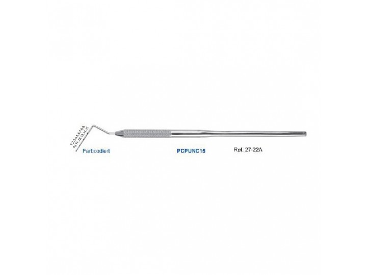 Зонд периодонтальный односторонний PCPUNC15 27-22A