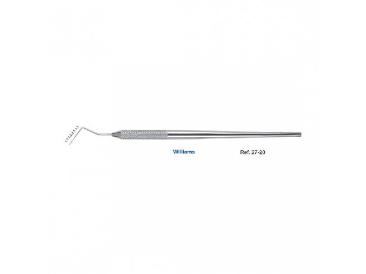 Зонд периодонтальный односторонний WHO, 27-20