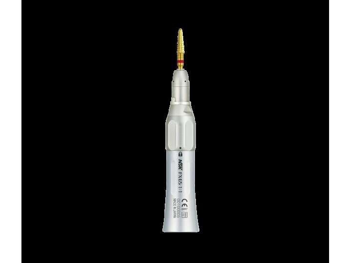 FX65 - наконечник прямой, без подсветки, без спрея, для HP боров (Ø2,35 мм), 1:1