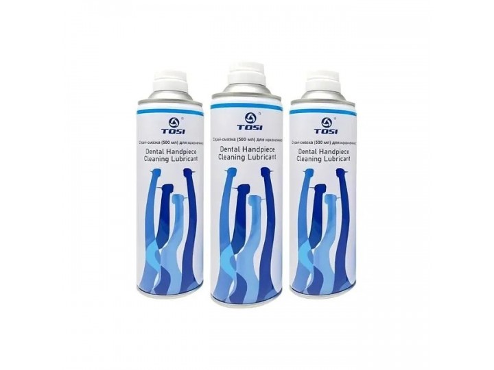 Спрей-смазка Tosi для турбинных наконечников и микромоторов, 500 мл