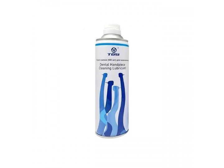Спрей-смазка Tosi для турбинных наконечников и микромоторов, 500 мл