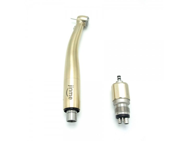 Турбинный наконечник TUQ М4 JINME с быстросъемным соединением, с подсветкой