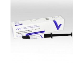 Гель для травления эмали и дентина на органической основе, 3 мл