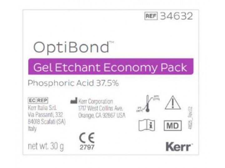 Протравочный гель ОптиБонд шприц 30г - OptiBond Gel Etchant 34632