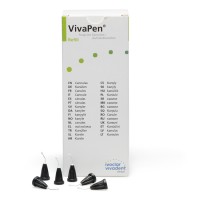Канюли со щеточкой VivaPen Snap-On Cannulas Refill 300 шт