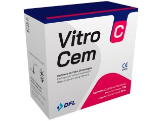 Витро Цем (Vitro Cem) стеклоиономерный цемент для фиксации 10г 8мл