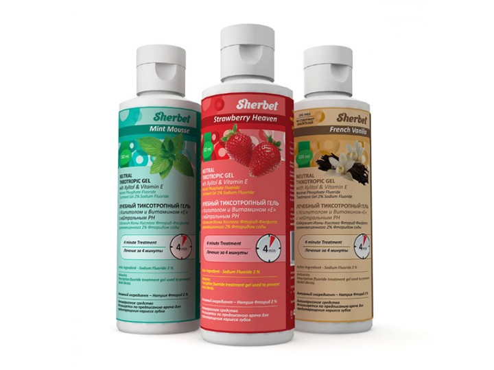 Реминерализующий рН-нейтральный гель Sherbet Neutral Thixotropic Gel