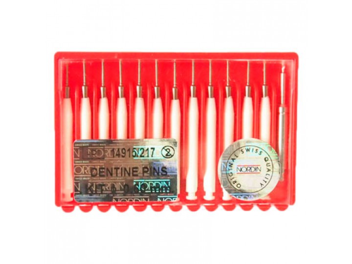 Набор титановых парапульпарных штифтов, 0,6мм