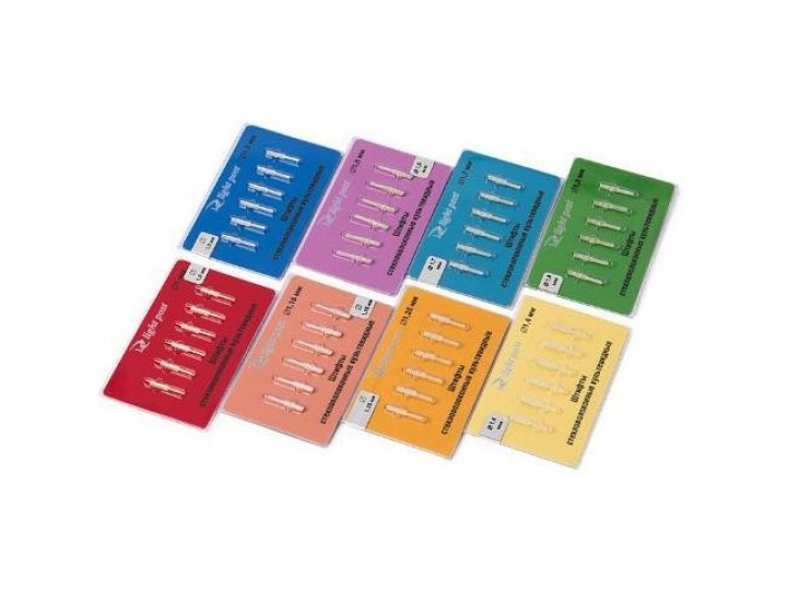 Штифты стекловолоконные с головкой