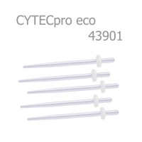 Штифты CYTECpro eco 43901 стекловолоконные полупрозрачные гладкие, 5шт в блистере