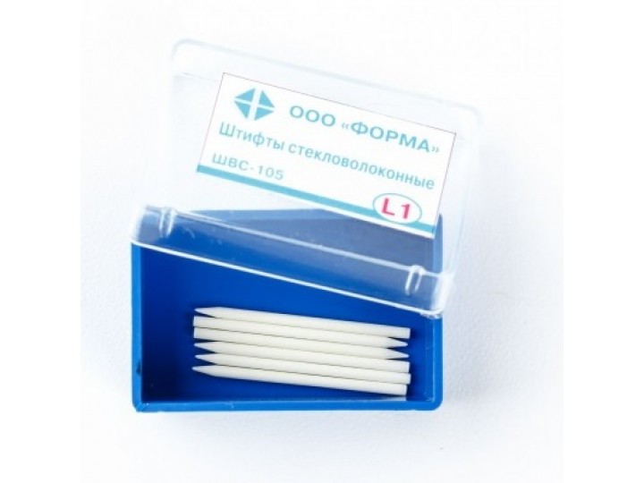 Штифты стекловолоконные цилиндрические Форма