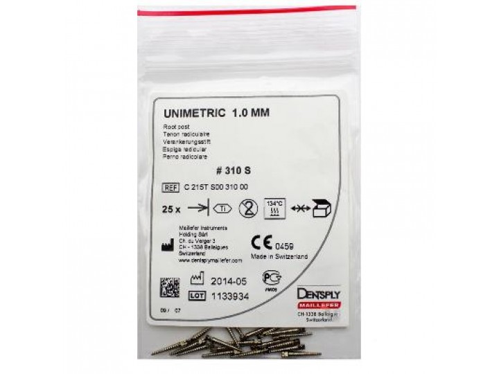 Штифты титановые Юниметрик - Unimetric 310S