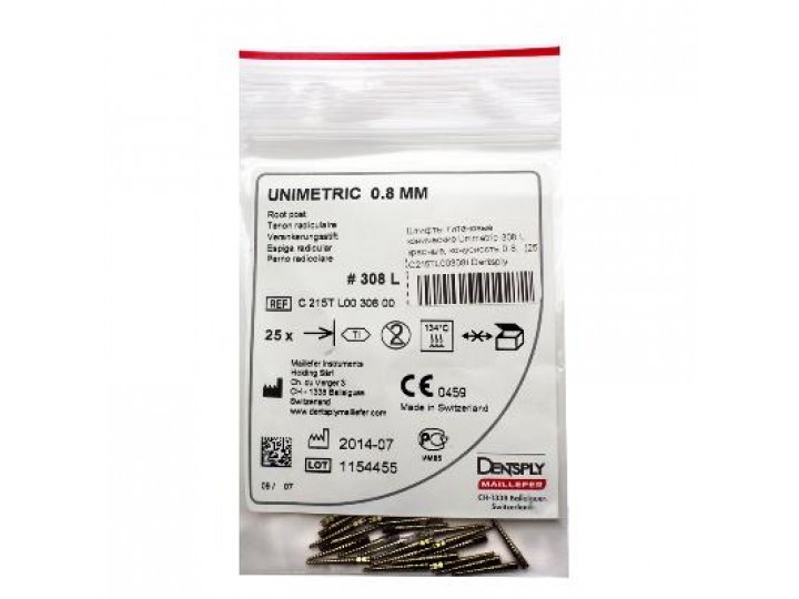 Штифты титановые Юниметрик - Unimetric 308L