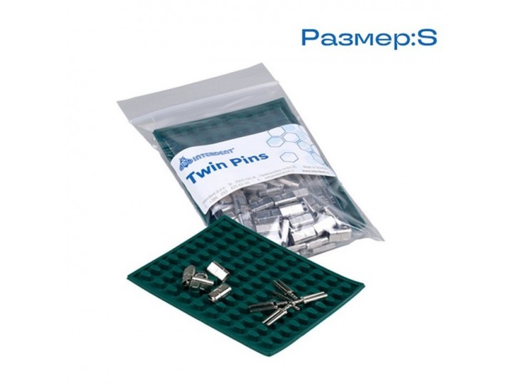 Штифты для изготовления моделей TWIN-PINS, размер S, 100 шт