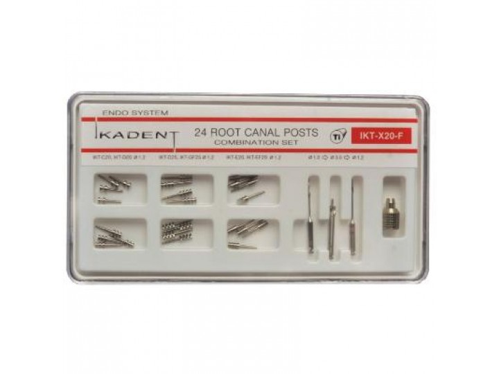 Набор титановых штифтов IKT-X20-F