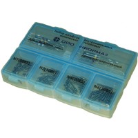 Набор титановых штифтов (номер 1) (80 шт. + 8 инструментов)