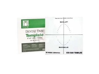 Шаблон для коффердама Dental Dam
