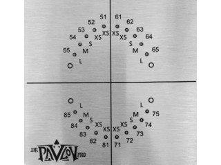 Шаблон для коффердама детский перфорированный DP4