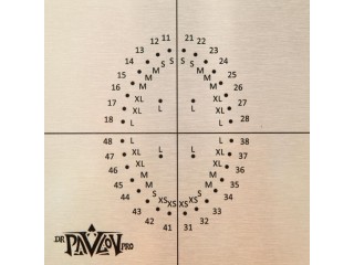 Шаблон для коффердама взрослый DP1