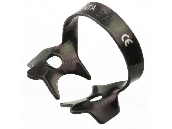 Кламп с черным покрытием № 129-08A Medenta