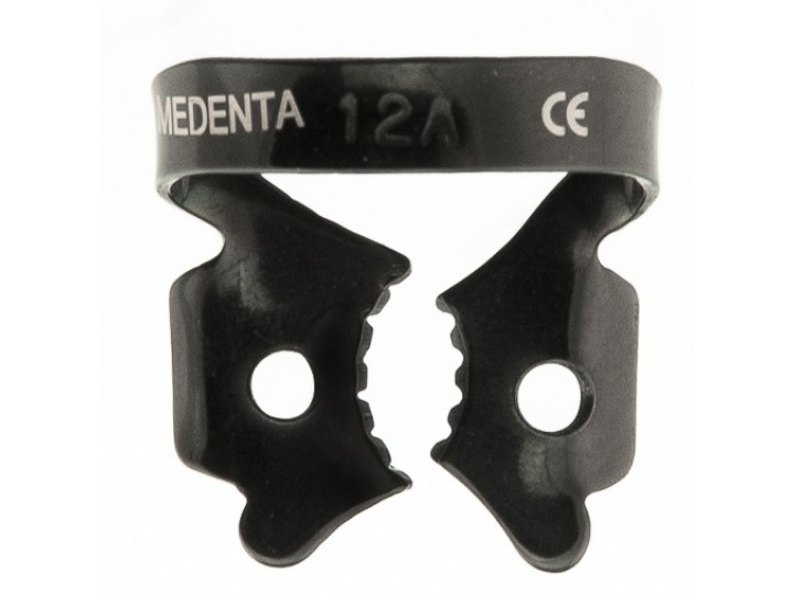 Кламп с черным покрытием № 129-12A Medenta