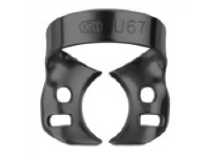 Кламп с черным покрытием № U67-В Dentech