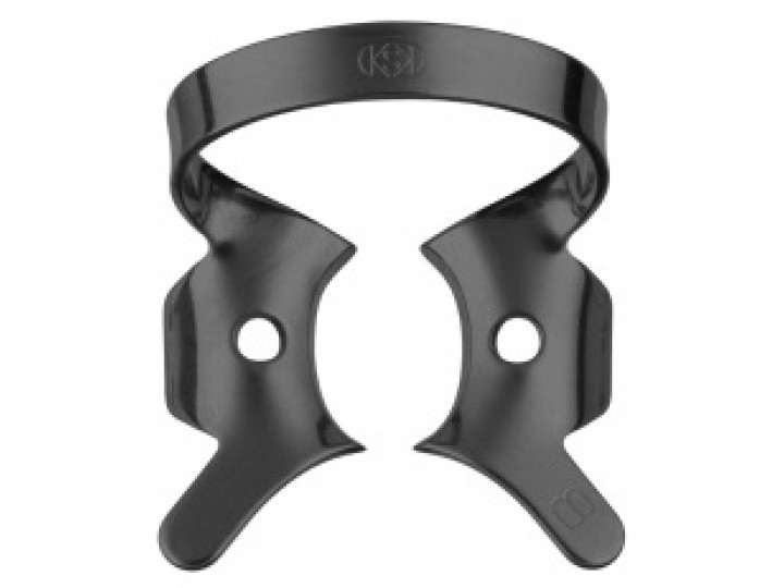 Кламп с черным покрытием № 8-B Dentech