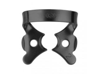 Кламп с черным покрытием № 2-B Dentech