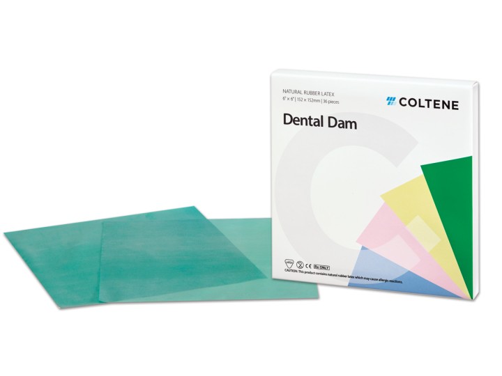 Платки латексные Dental Dam List Medium Hygenic зеленые Платки латексные Dental Dam List Medium Hygenic зеленые