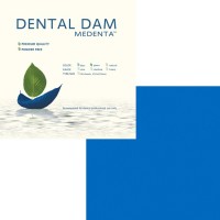 Латексные листы Medenta Dental Dams синие