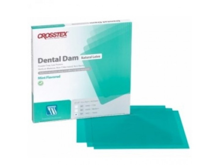 Завеса для системы коффердам зеленая Crosstex