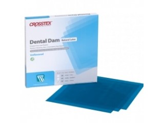 Завеса для системы коффердам синяя, Crosstex