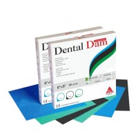 Листы для коффердама DENTAL DAM-Black Medium Mint