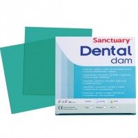 Листы для коффердама латексные Sanctuary Powder Free Latex Dental dam