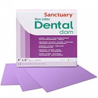 Листы для коффердама не содержащий латекс Sanctuary Non-Latex Dental Dams