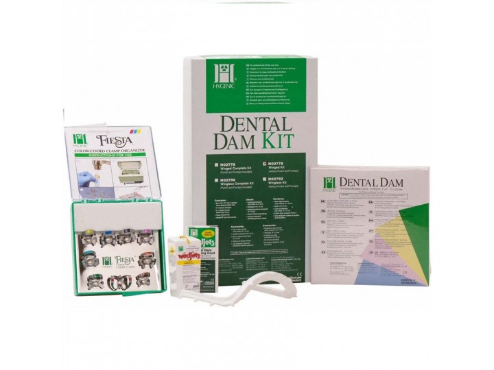 Полный набор коффердама Dental Dam Kit без крыльев