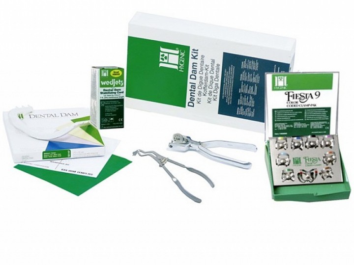 Полный набор коффердама Dental Dam Kit без крыльев
