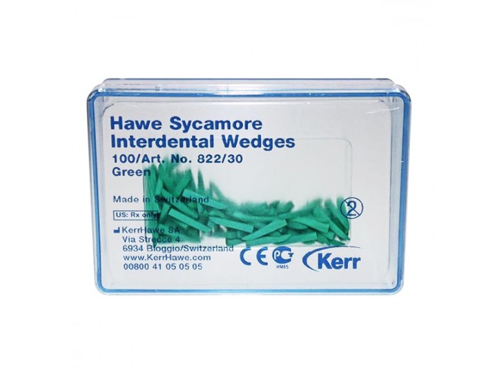 Деревянные межзубные клинья