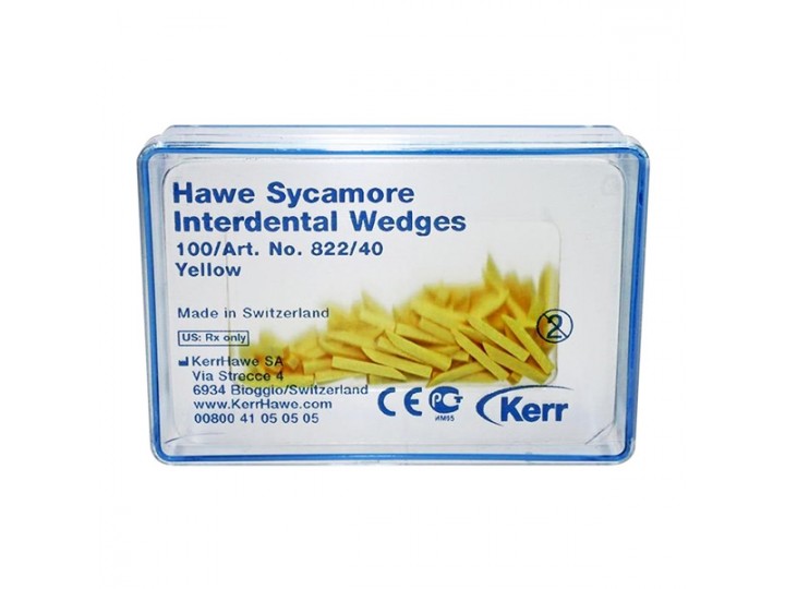 Деревянные межзубные клинья