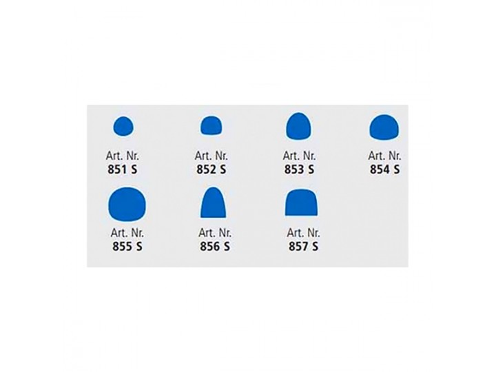 Набор прозрачных цервикальных матриц Cervical Foils Transparent Assortment